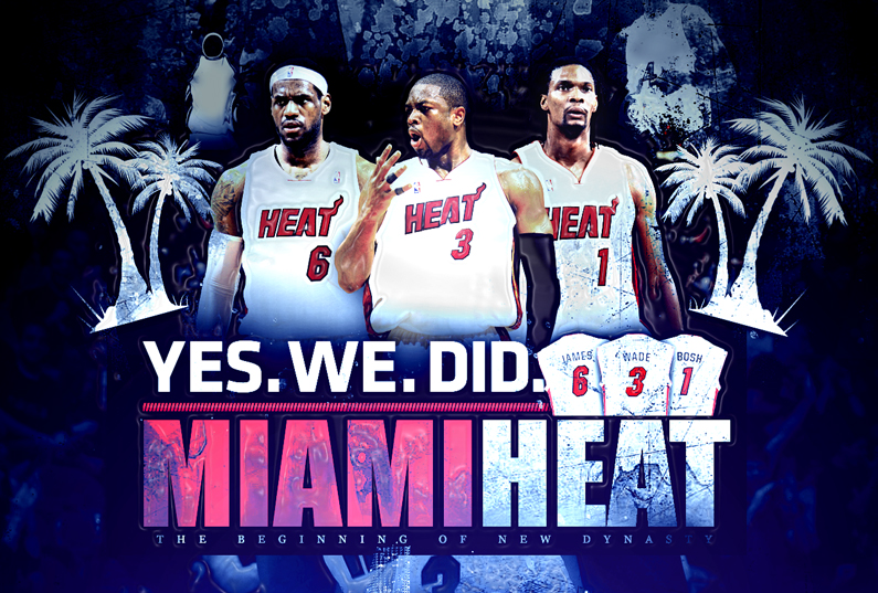 'New' Miami Heat Wallpaper